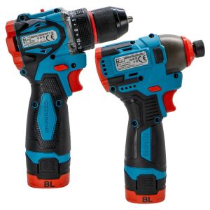 CatPower 5161 Kömürsüz Akülü Matkap ve Torklu Vidalama Set 16V 2Ah