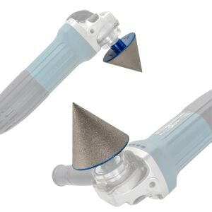 6261 Granit Seramik Fayans İçin M14 Elmas Konik Taşlama 0-70 mm