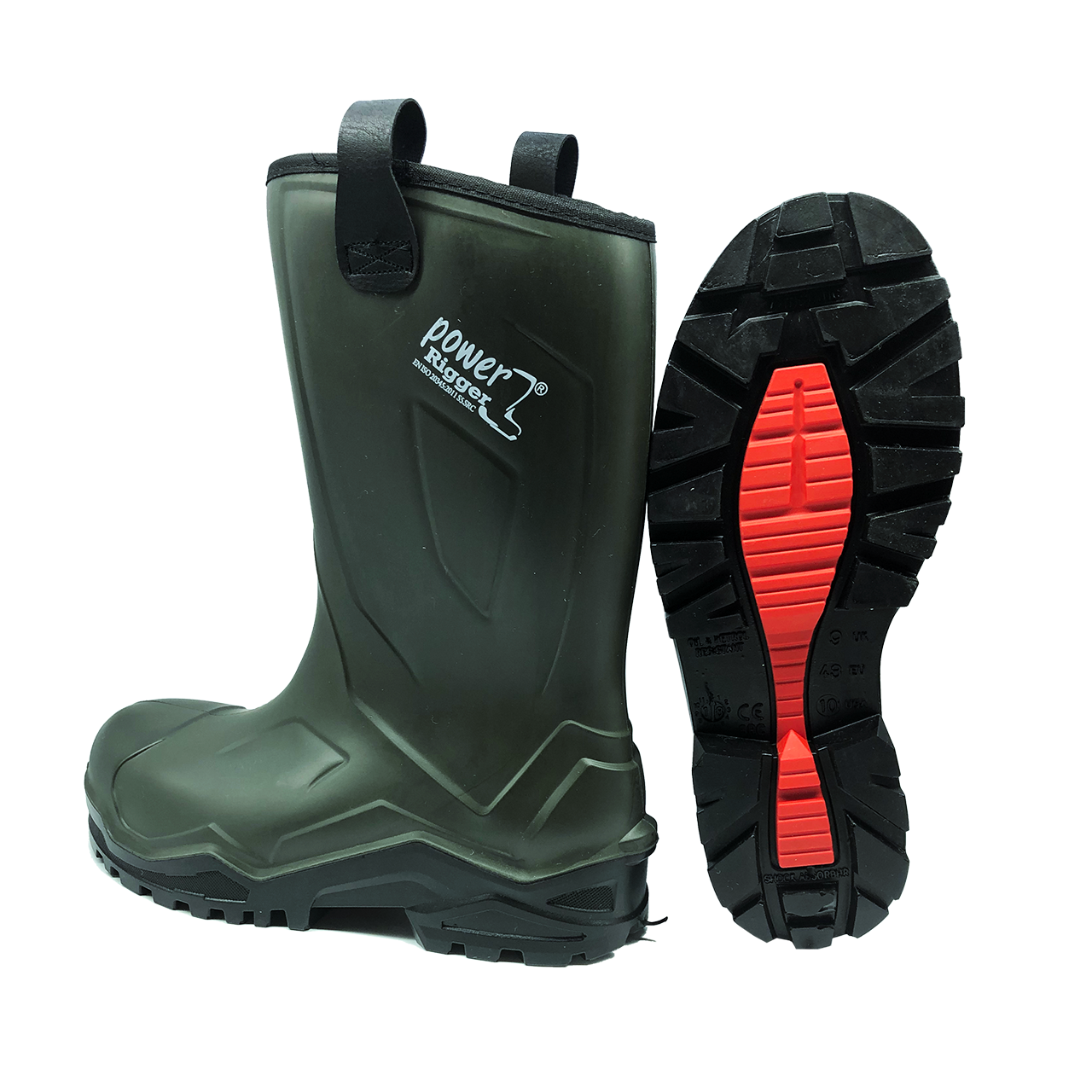 Pollyboot Power Rigger S5 Çelik Burun/Tabanlı,İçi Yünlü Çizme- 43