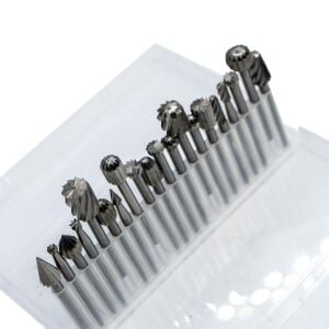 6590 Mini Ahşap Oyma Freze Uç Seti 20 Parça (Sap: 3mm)