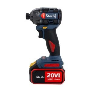 Stechend SX32-2X4.0 Çift Akülü Kömürsüz Darbeli Vidalama 20V 4Ah