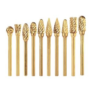 6588 Mini Karbür Freze Uç Seti 10 Parça (Sap: 3mm)
