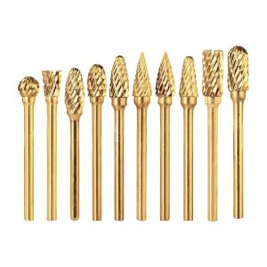 6588 Mini Karbür Freze Uç Seti 10 Parça (Sap: 3mm)