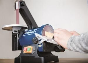 Scheppach BTS 700 Tezgah Şerit Bant Disk Zımpara Makinası