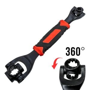 5340 Çoklu 360º Oynar Kafa Siyah Lokma Anahtar 48 Fonksiyonlu