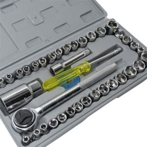 AIWA 40 Parça 1/4'' - 3/8''  Mini Lokma Anahtar Takımı