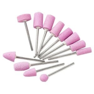 6591 Kalıpçı Mini Taşlama Seti 12 Parça (Sap: 2.35 mm)