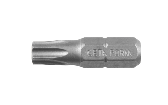 CETA FORM CB/808T Delikli Torx Bits Uç T20x25 mm