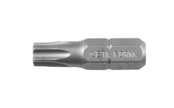 CETA FORM CB/808T Delikli Torx Bits Uç T20x25 mm