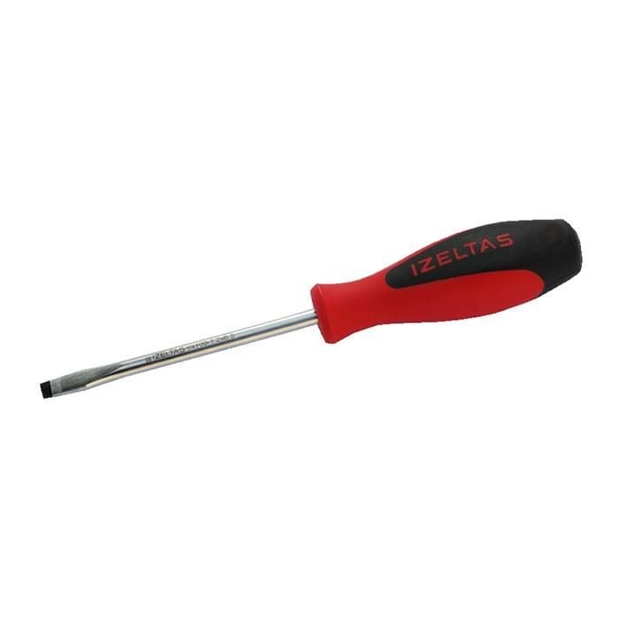 İZELTAŞ Ergonomik Seri Düz Uçlu Tornavida 5x125