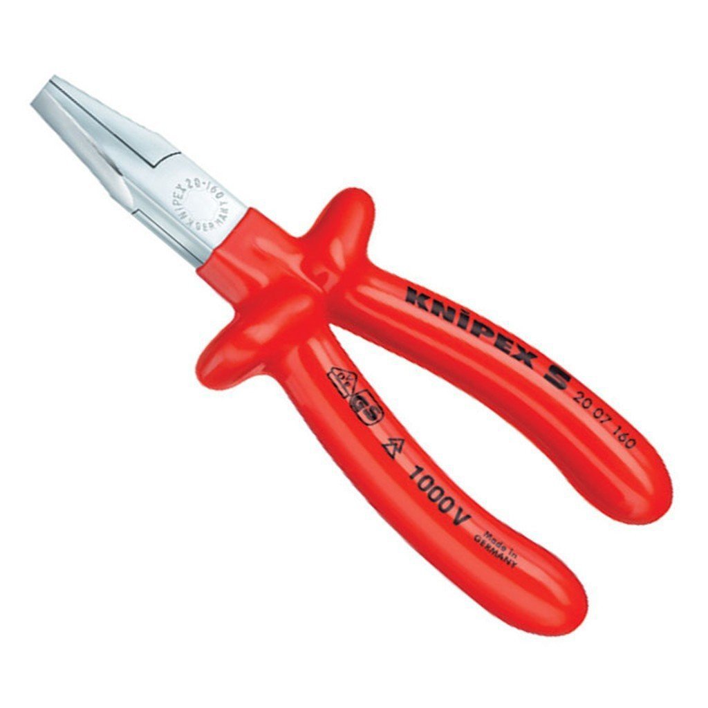 KNIPEX 20 07 160 Yassı Ağız Kargaburun 160 mm