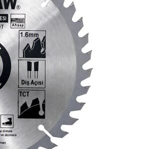 Pro-Saw PS16300 Sunta Kesme Ahşap Daire Testere Bıçağı 190 mm 40 Diş
