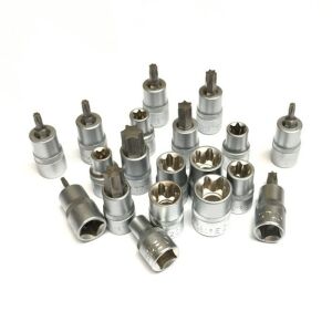 5440 1/2'' İç-Dış Torx Lokma Anahtar Takımı 19 Parça