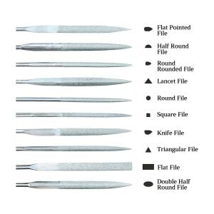 5312 Elmas Saatçi Eğe Seti 4x160 mm 10 Parça