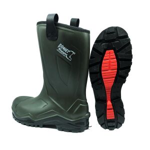 Pollyboot Power Rigger O4 K.Haki İçi Yünlü Çeliksiz PU Çizme - 45