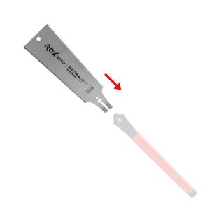 Rox Wood 0327 Ryoba Testere YEDEK Bıçak 220 mm (0326 İçin)