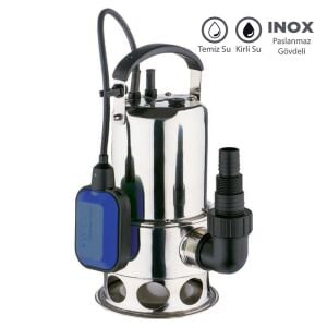 Factor CD900P-INOX Paslanmaz Gövdeli Drenaj Dalgıç Pompa