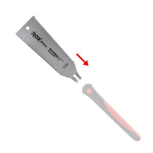 Rox Wood 0325 Ryoba Testere YEDEK Bıçak 200 mm (0324 İçin)