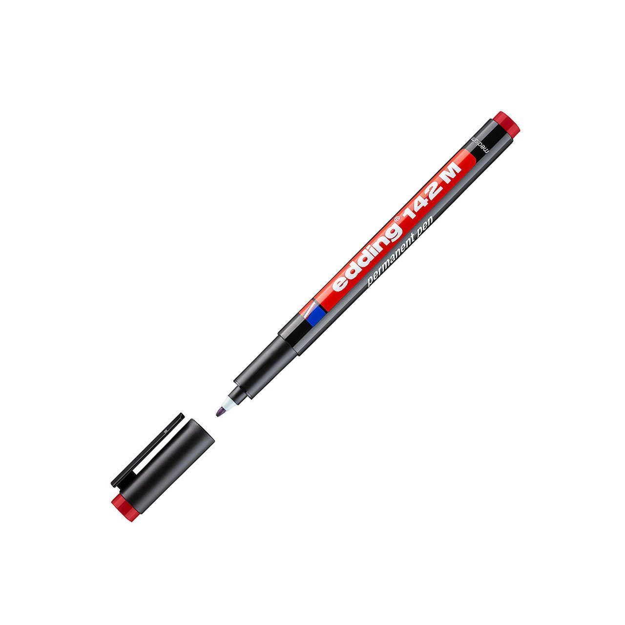 Edding 142 M Permanent Kalem Asetat Kalemi Kırmızı