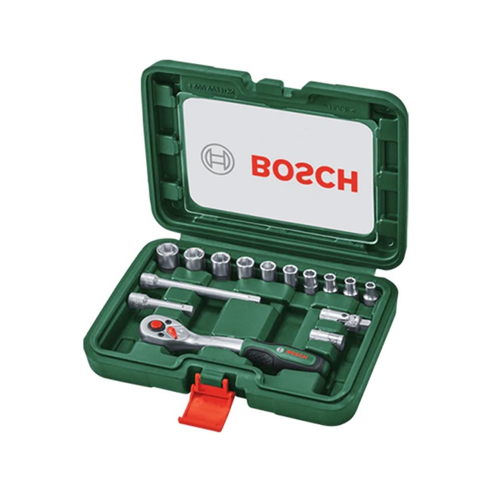 Bosch 1600A03EG1 1/4'' Cırcır Lokma Takımı 15 Parça