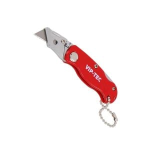 Viptec VT875158 Katlanır Mini Maket Bıçağı 10mm (5 Adet Yedekli)