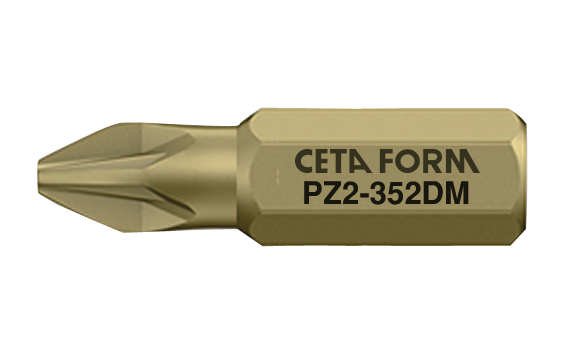 CETA FORM CB/352DM Duramax Pozidriv Bits Uçlar Pz2x25 mm