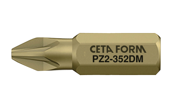 CETA FORM CB/352DM Duramax Pozidriv Bits Uçlar Pz2x25 mm