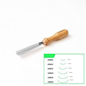 STRYI 100820 Düz Oluklu Ahşap Oyma Iskarpela 20 mm