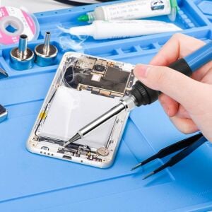 Hegi Sıcaklık Ayarlı Elektrikli Lehim Kalem Havya Seti 60W