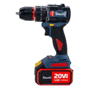 Stechend SX22-2X4.0 Akülü Kömürsüz Darbeli Matkap 20V 4.0Ah 60Nm
