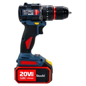 Stechend SX22-2X4.0 Akülü Kömürsüz Darbeli Matkap 20V 4.0Ah 60Nm