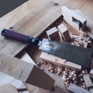 Suizan Ryoba Japon Testeresi Çift Taraflı 21 cm Plastik Saplı