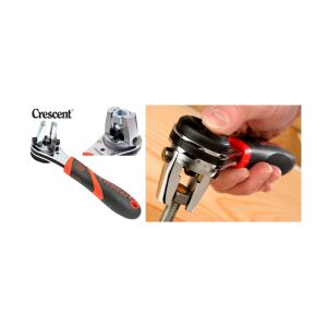 CRESCENT Ayarlı Cırcırlı Sıkıştırma Lokma Anahtarı 200 mm
