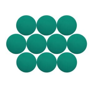 Yeşil Esnek Cırtlı Film Disk Zımpara 115 mm 280 Kum 10 Adet