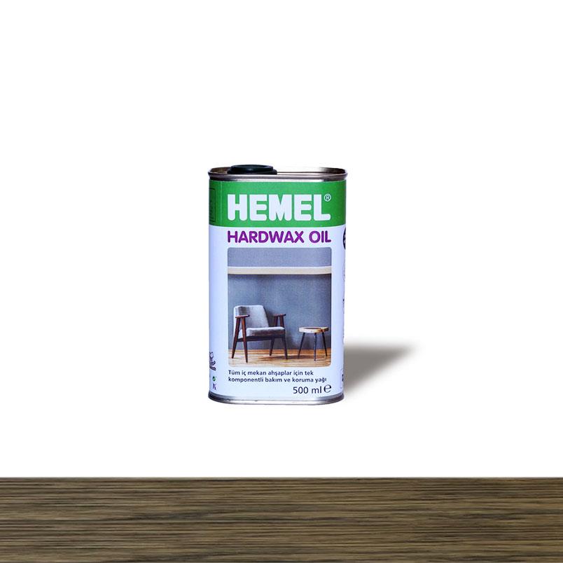 Hemel 18825 Hardwax Oil 0.5Lt Bakım ve Koruma Yağı Castle Brown