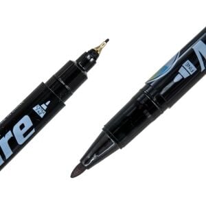 Mercure MC-107-S Permanent Asetat Çift Taraflı CD Kalemi Siyah