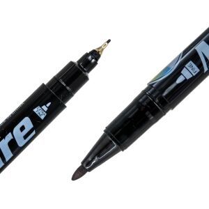 Mercure MC-107-S Permanent Asetat Çift Taraflı CD Kalemi Siyah