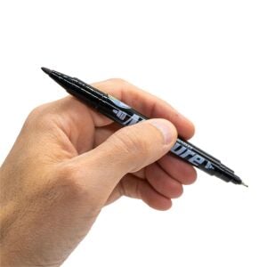 Mercure MC-107-S Permanent Asetat Çift Taraflı CD Kalemi Siyah