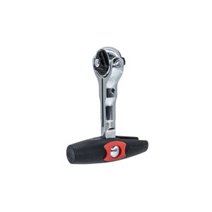 İzeltaş 1507067115 Mafsallı Cırcır T Kol 1/4'' (72 Diş) 115mm