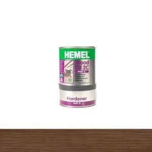 Hemel 15063 Wood Oil 2C Ahşap İçin Doğal Yağ 900ml Chocolate