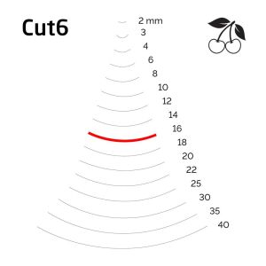 Kirschen 3106016 Düz Oluklu Ağız Oyma Iskarpela Cut6 - 16mm