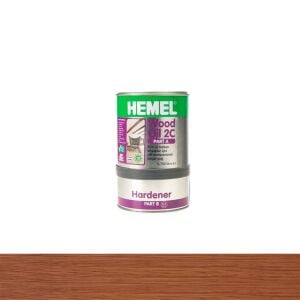 Hemel 15073 Wood Oil 2C Ahşap İçin Doğal Yağ 900ml Mahogany
