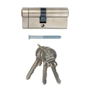 Kale Kilit 164 KTB G Tuzaklı Barel Kilit Göbeği 68 mm Nikel