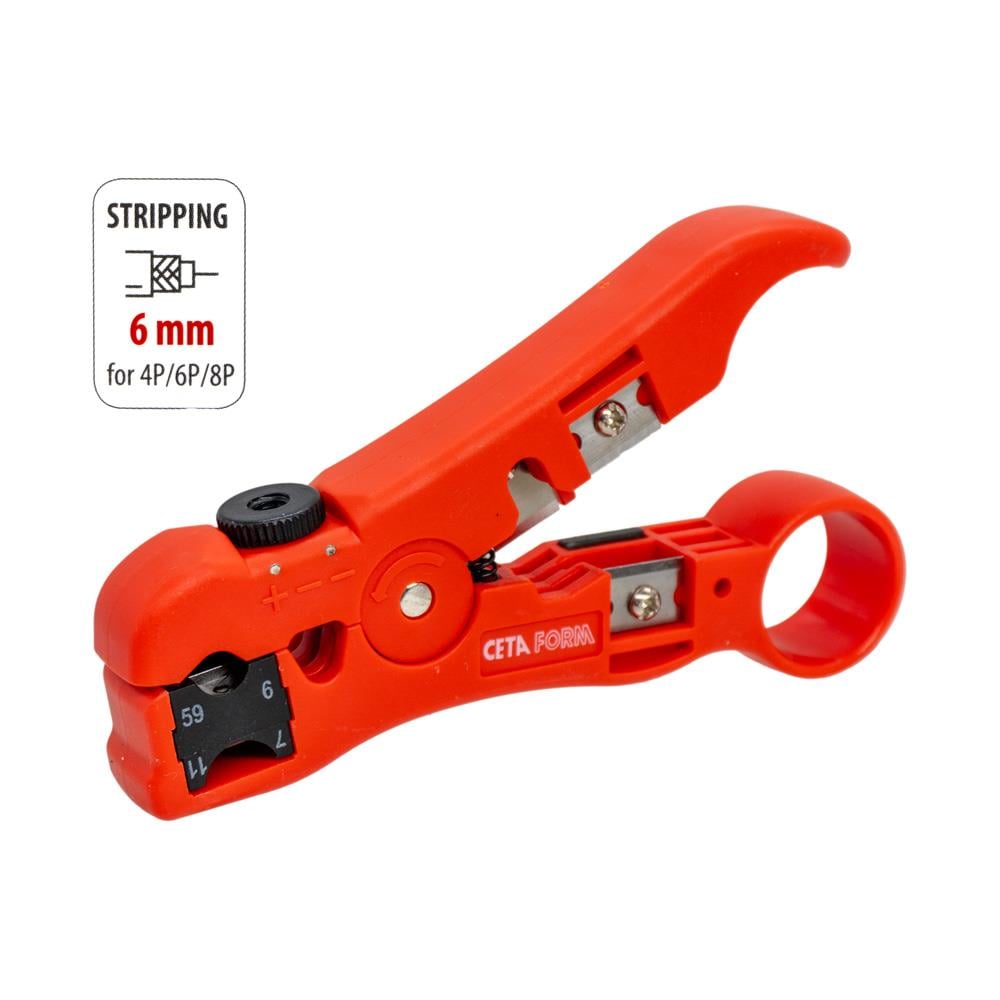 Ceta Form E25-C4D Koaksiyel ve Data Kablo Sıyırıcı