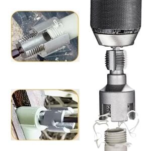 6484 PVC PPRC Boru İç ve Dış Diş Açma Aparatı 20/25 mm (2'li Set)