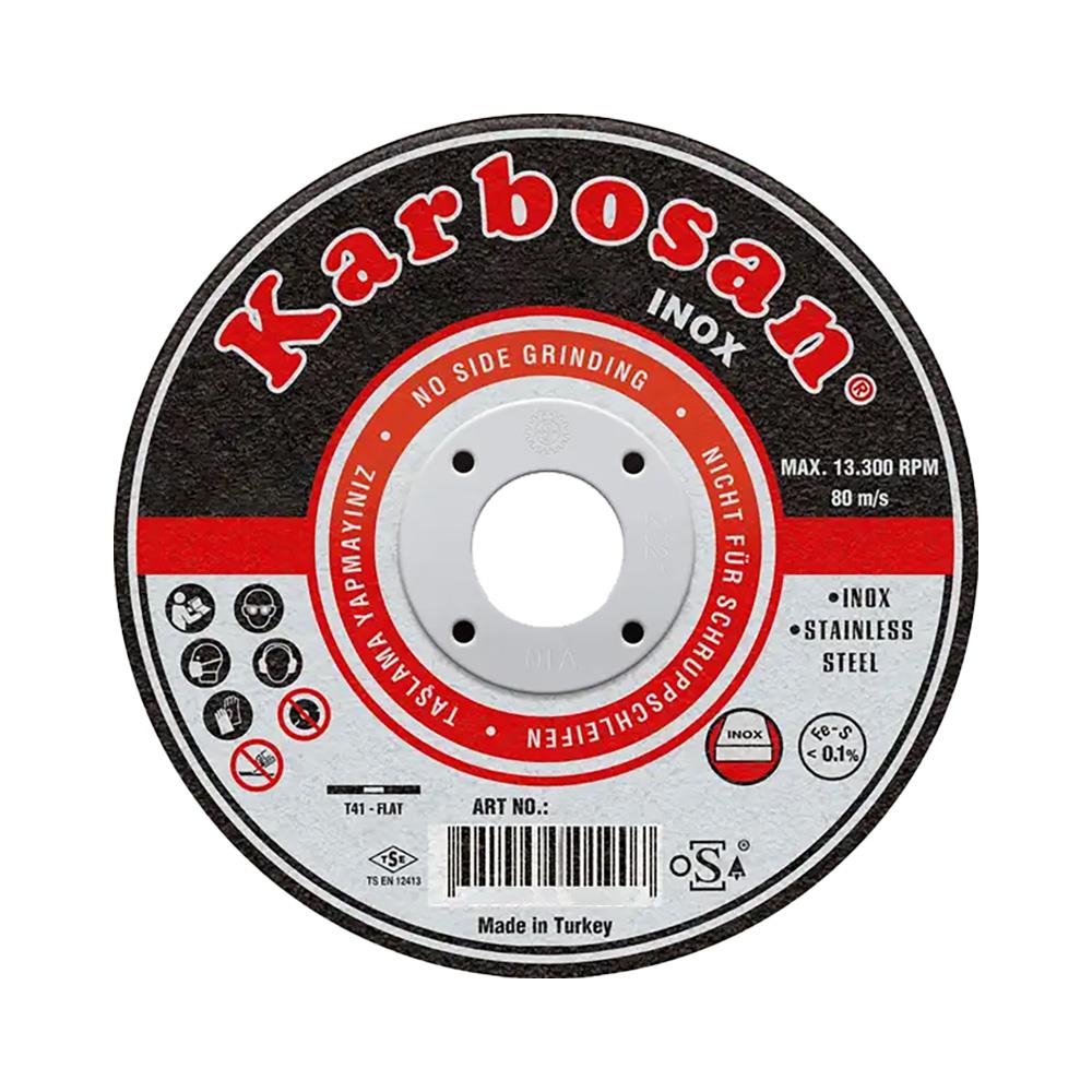 Karbosan 910420 Inox Thinline Kesme Taşı 180 x 1.9 x 22 mm