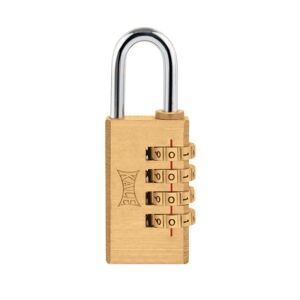 Kale Kilit 4 Basamaklı Şifreli Asma Kilit Prinç 28 mm