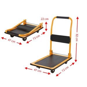 6481 Katlanır Paket Taşıma Arabası 150 Kg