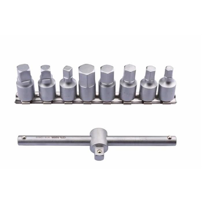 CETA FORM N14-12R09 9 Parça 3/8'' Karter Tapa Anahtar Takımı