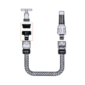 6486 Plastik Musluk ve Hortum Bağlantı Adaptörü 1/2'' - 3/4''